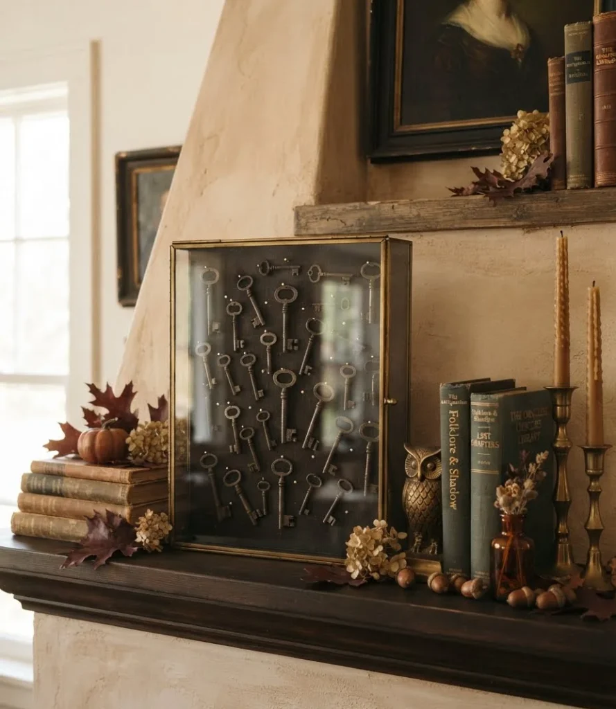 Skeleton Key Shadow Box Display