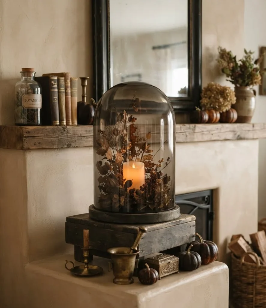 Smoked Glass Cloche Vignette