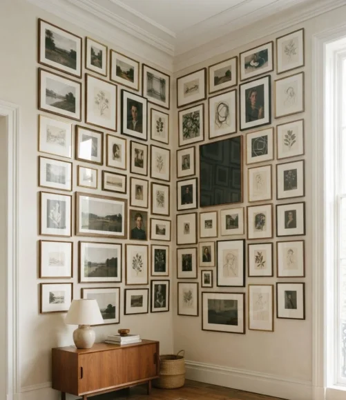 Corner Wall Gallery Ideas