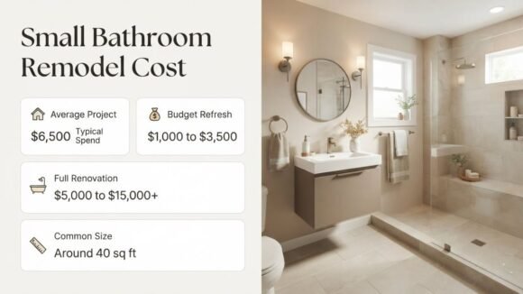 small Bathroom Remodel Cost Overview