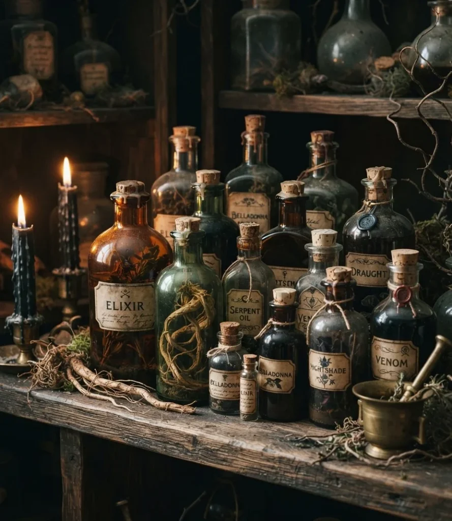Apothecary Potion Bottles