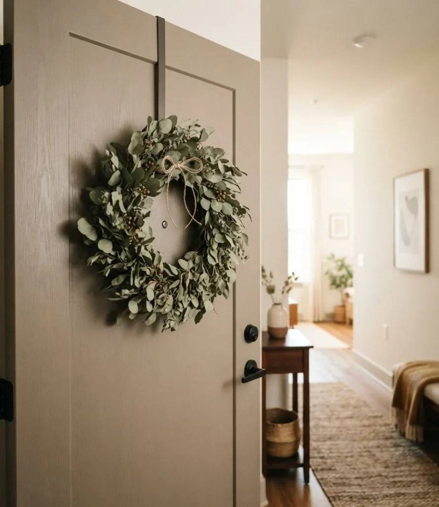 Back-of-the-Door Eucalyptus Wreath