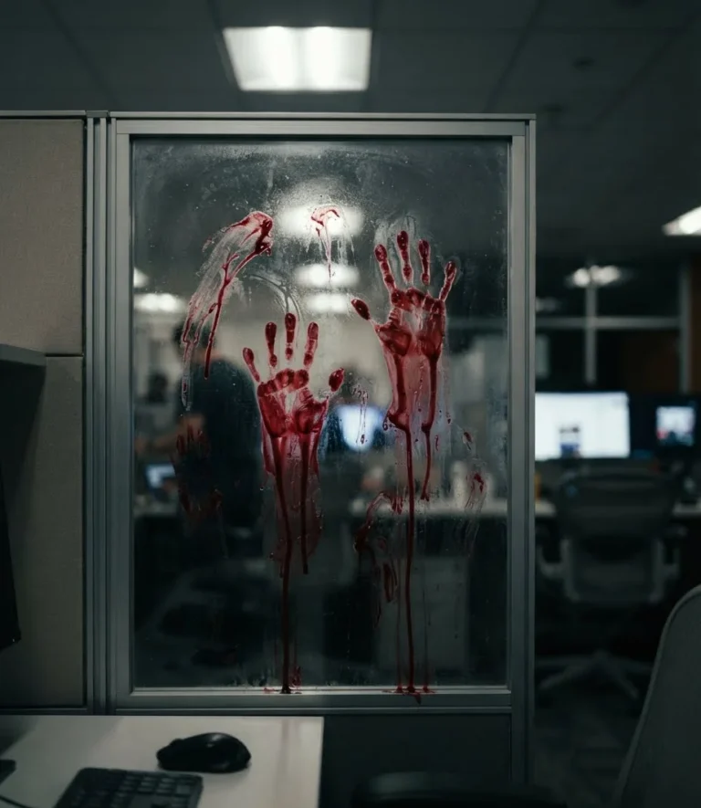 Bloody Window Clings