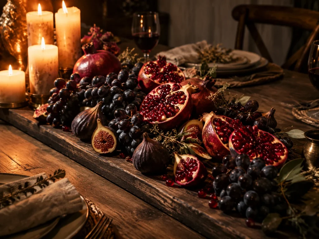 Chiaroscuro Fruit Still-Life
