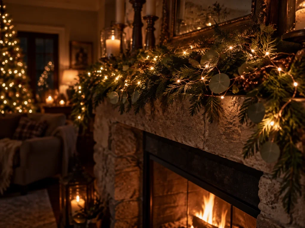 Copper Fairy Light Evening Twinkle