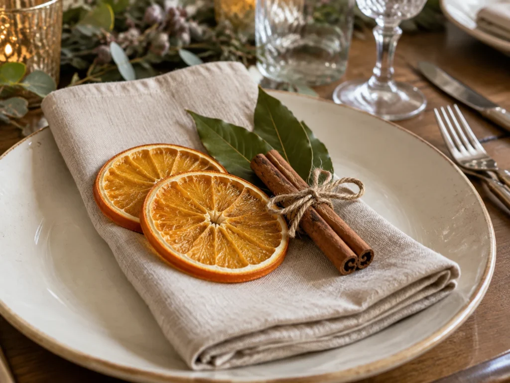Dehydrated Citrus and Herbal Minimalist