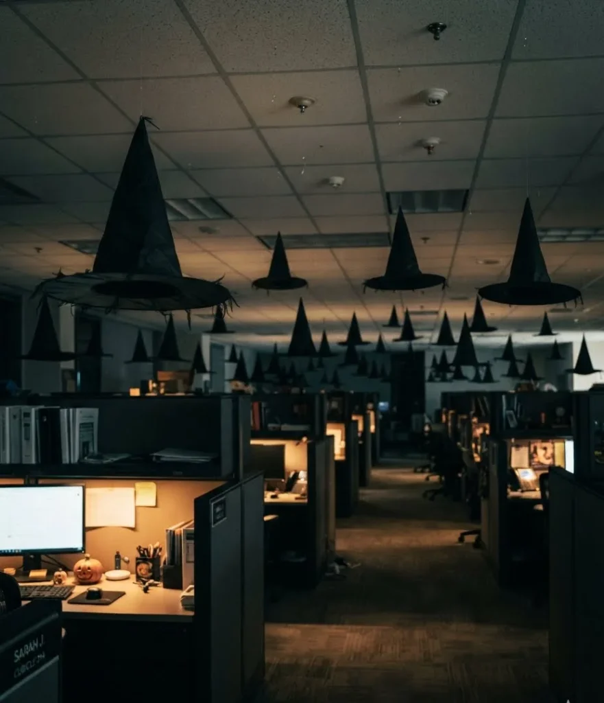 Floating Witch Hats