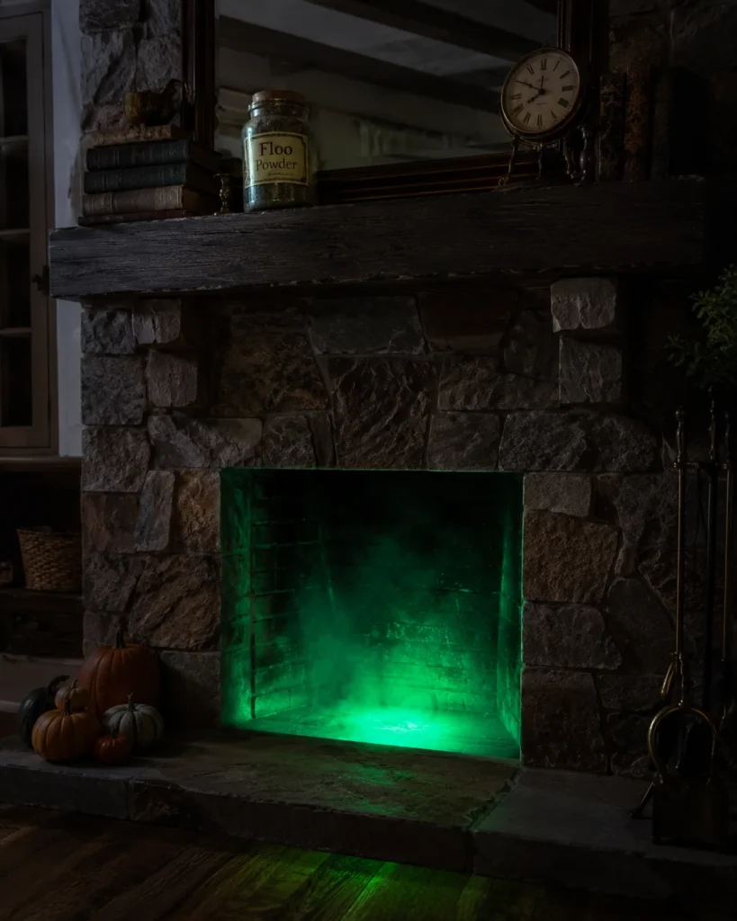 Floo Network Fireplace Glow
