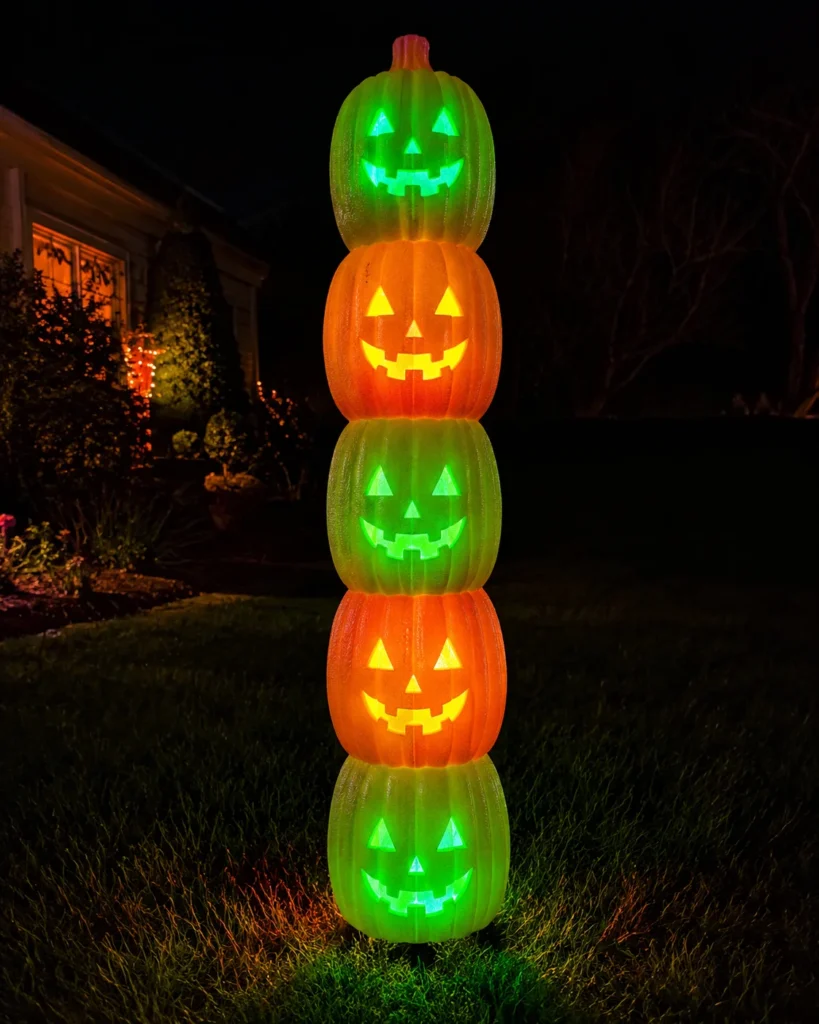 Glowing Jack-o'-Lantern Tot