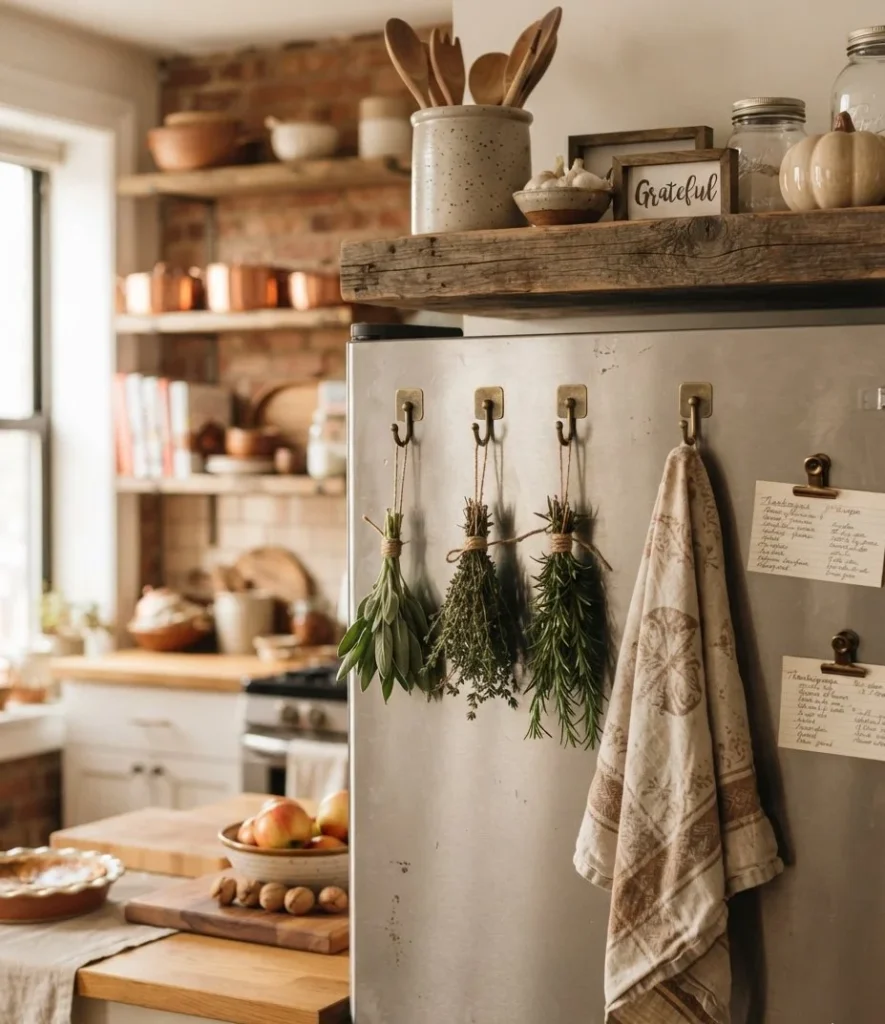 Magnetic Fridge Herb Bundles