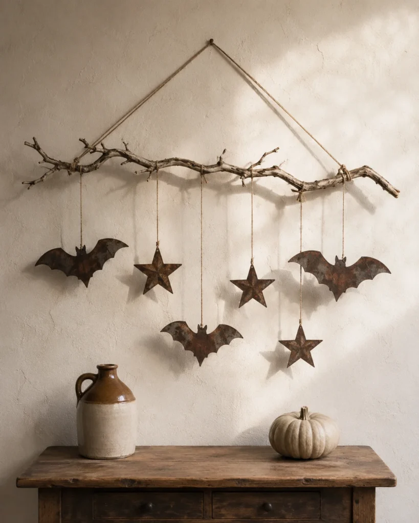 Rusty Tin Bats and Stars
