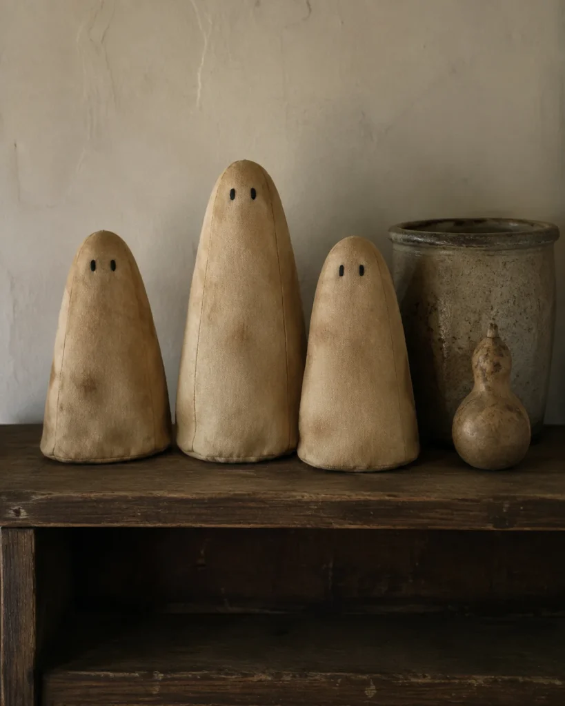 Tea-Stained Muslin Ghosts
