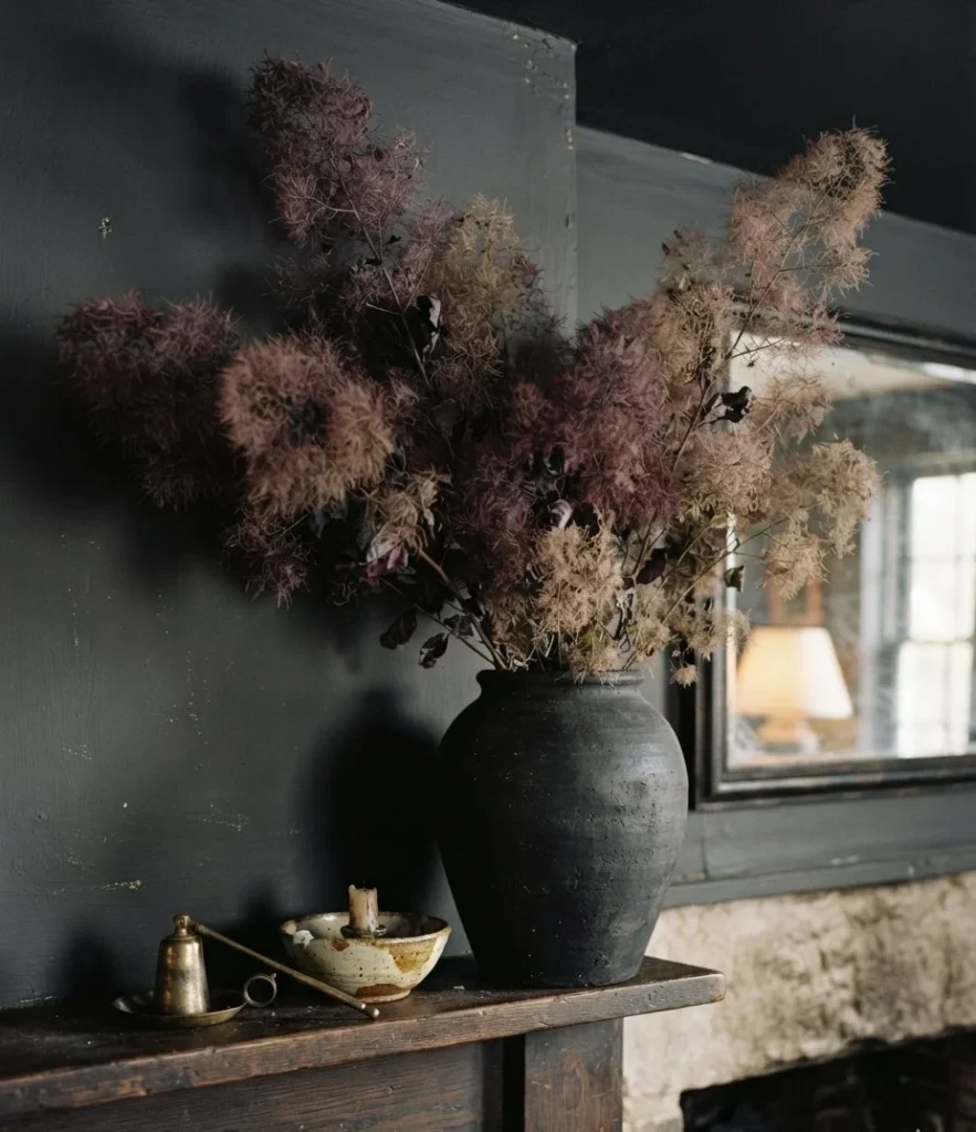 The Dark Cotinus Branch Mantel