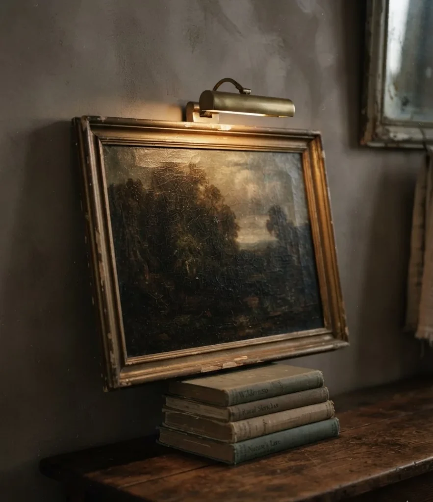 The Thrifted Oil Painting Lean