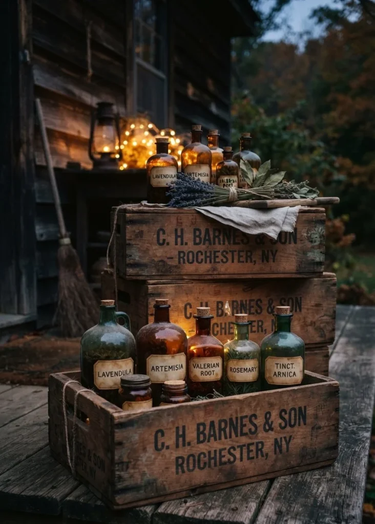 The Vintage Apothecary Porch
