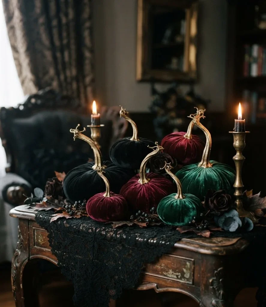 Velvet Pumpkins