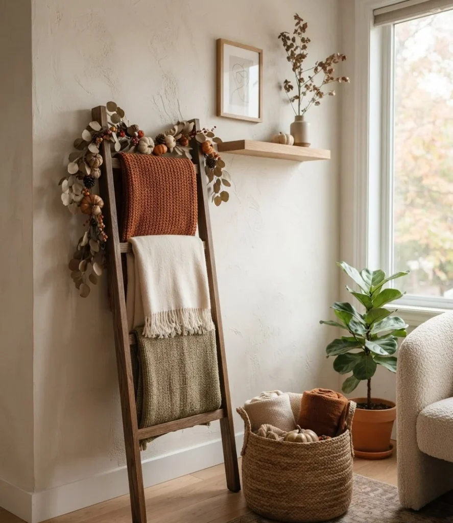 Vertical Blanket Ladder Styling