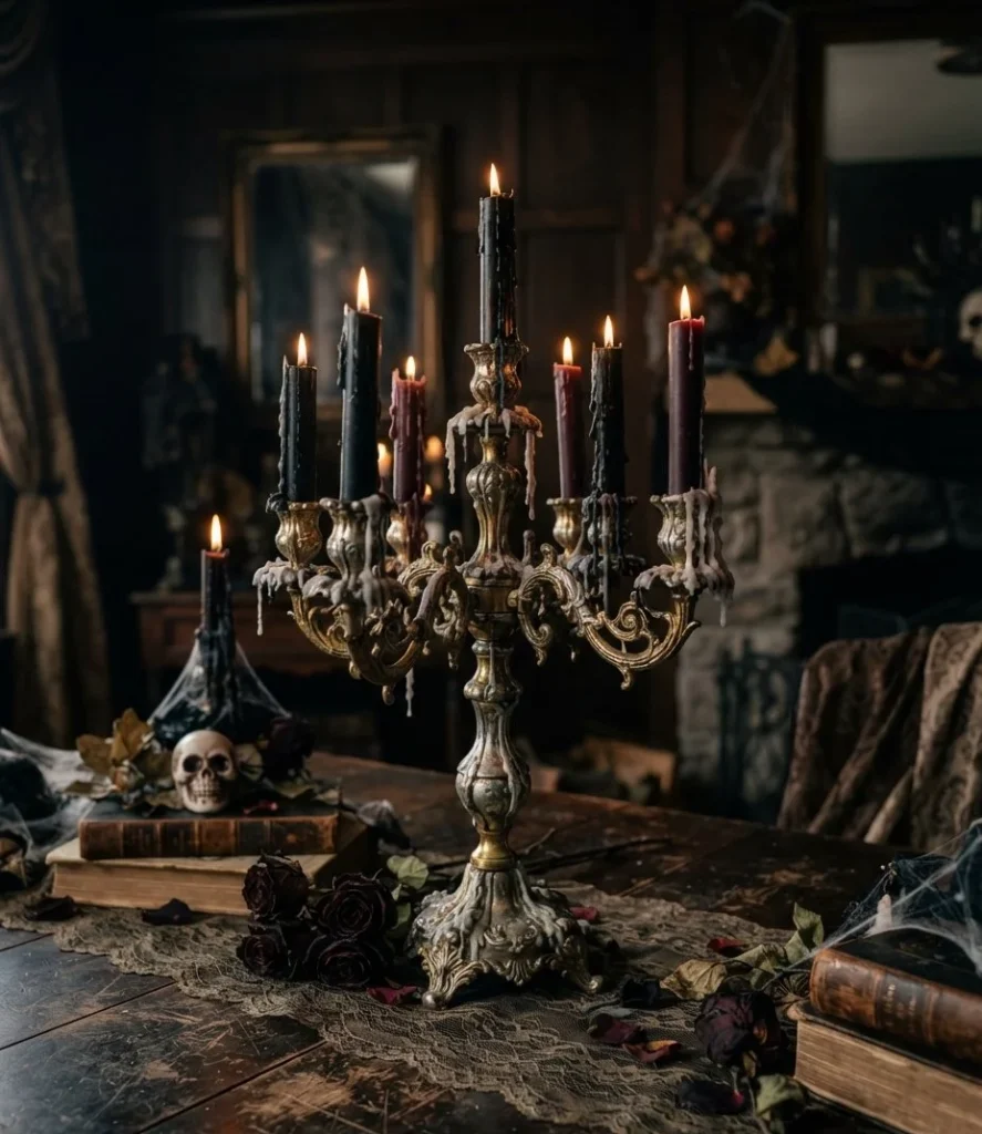 Vintage Brass or Silver Candelabras