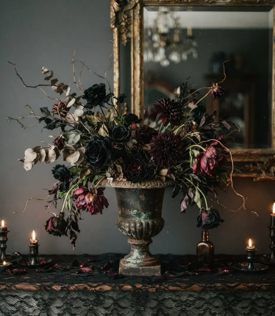 Wilted Dark Florals