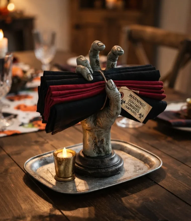Zombie Hand Napkin Holder