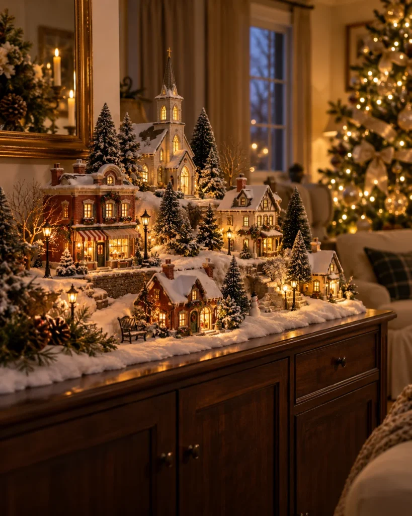 Christmas Village Display Ideas