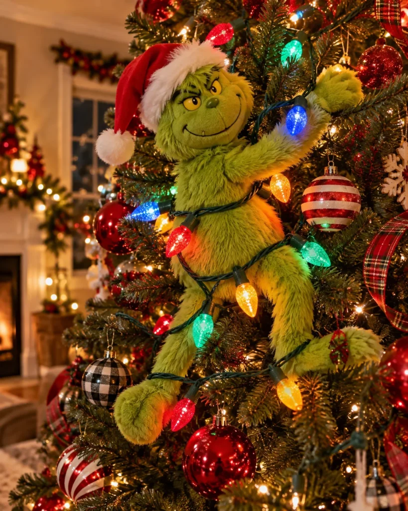 Climbing Grinch Plush