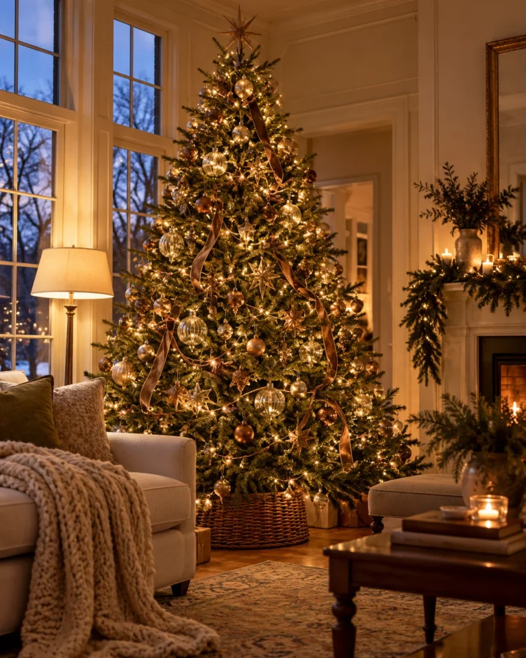 How to Put Lights on a Christmas Tree