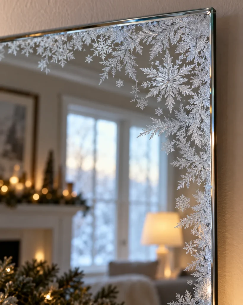 Non-Adhesive Static Cling Frost Accents