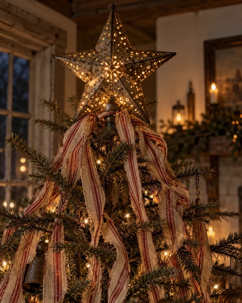 Punched-Tin Star Topper