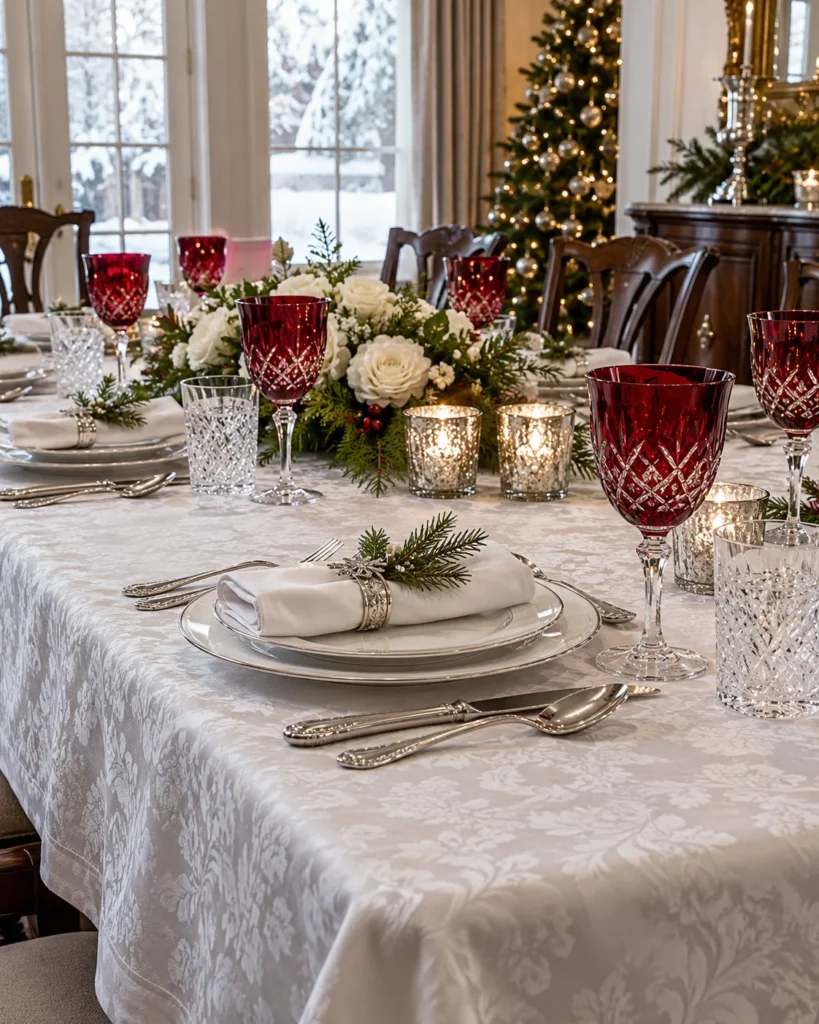 Ruby Red Crystal Stemware