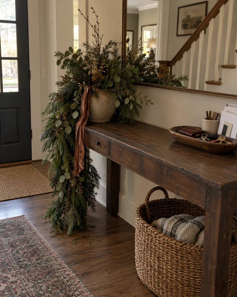 Entryway Christmas Decor Ideas