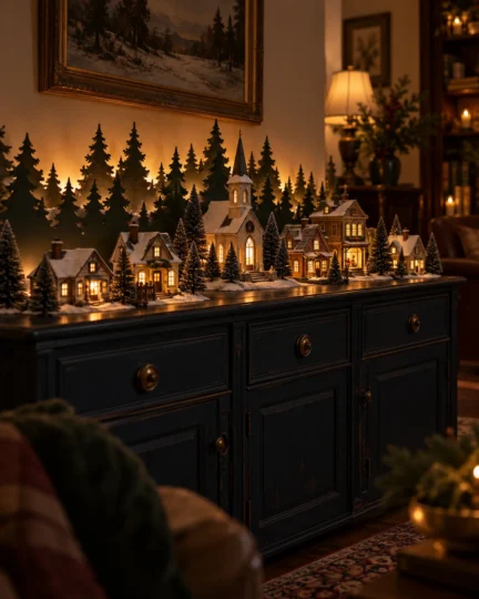 Christmas Village Display Ideas