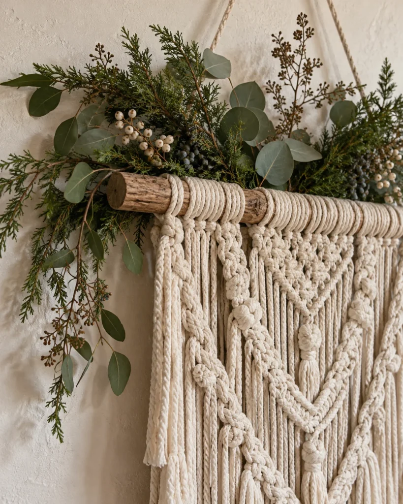 The Fiber Art Wall Hanging Pine Tuck