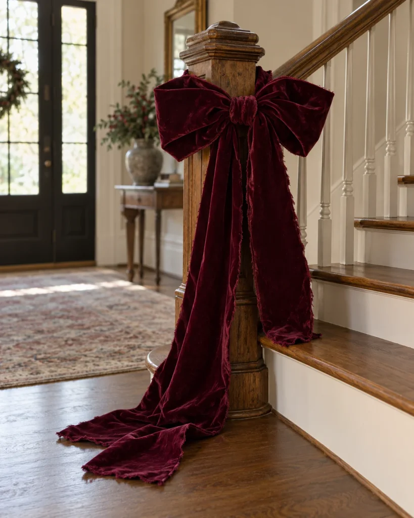 The Grand Newel-Post Bow Cascade