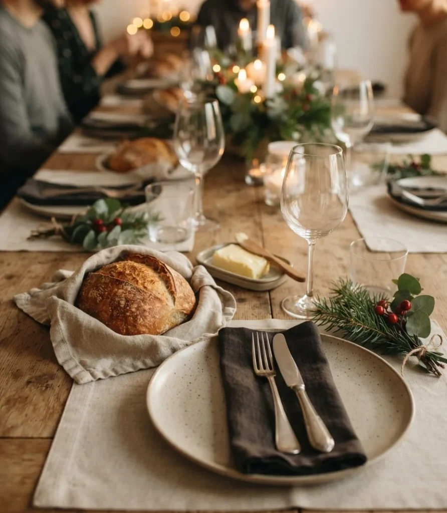 The Mini Bread Loaf Place Setting