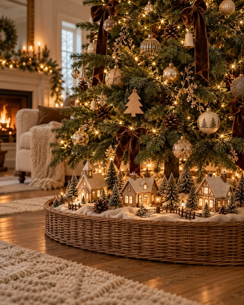 The Woven Wicker Basket Tree Nest